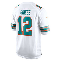 Bob Griese Miami Dolphins Retired Player Jersey - White cheap