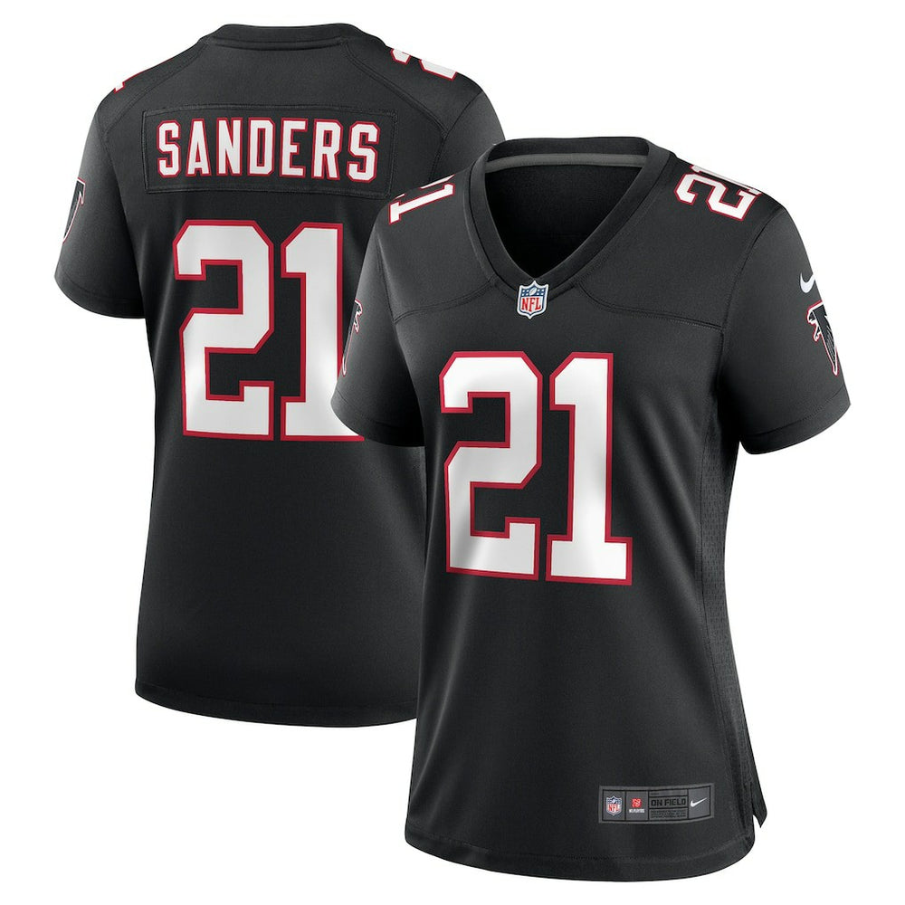 Deion Sanders Atlanta Falcons Women's Alternate Retired Player Game Jersey - Black online