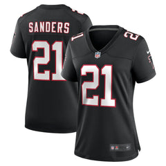 Deion Sanders Atlanta Falcons Women's Alternate Retired Player Game Jersey - Black online