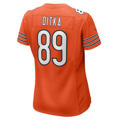 Mike Ditka Chicago Bears Women's Retired Player Jersey - Orange for sale