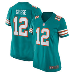 Bob Griese Miami Dolphins Women's Retired Player Jersey - Aqua online