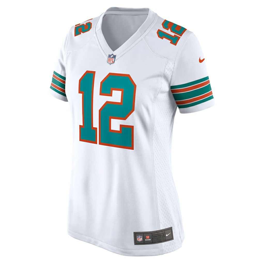 Bob Griese Miami Dolphins Women's Retired Player Jersey - White cheap