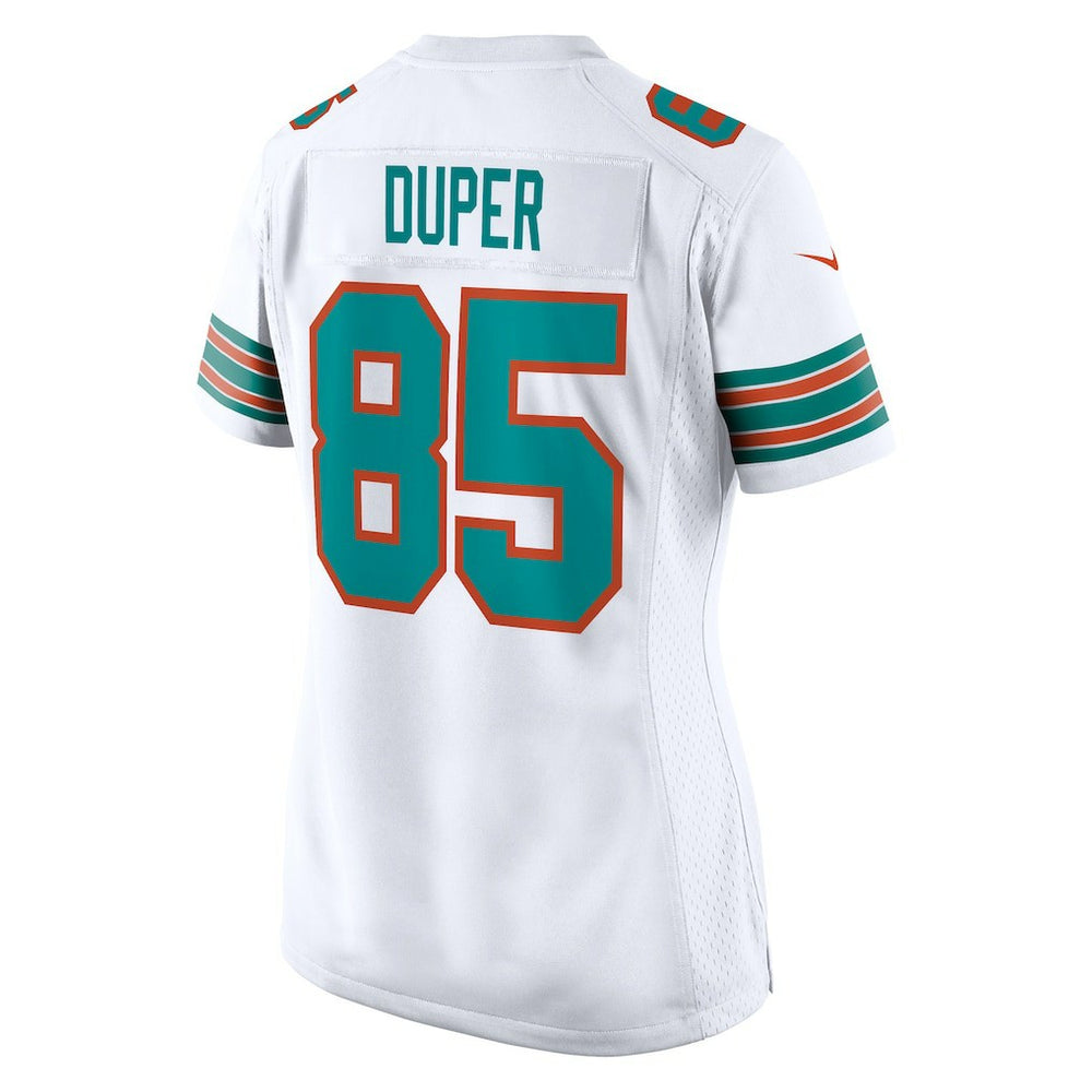 Mark Duper Miami Dolphins Women's Retired Player Jersey - White sale