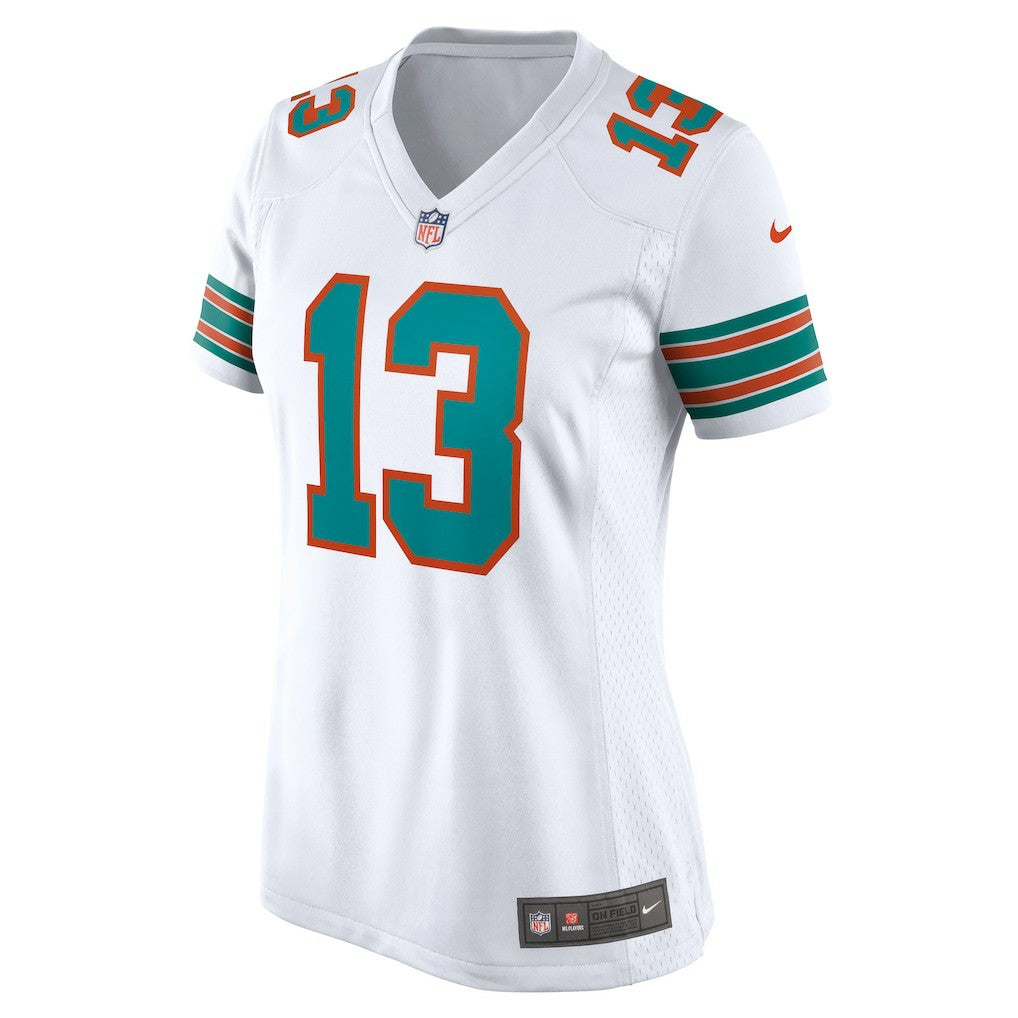 Dan Marino Miami Dolphins Women's Retired Player Jersey - White cheap