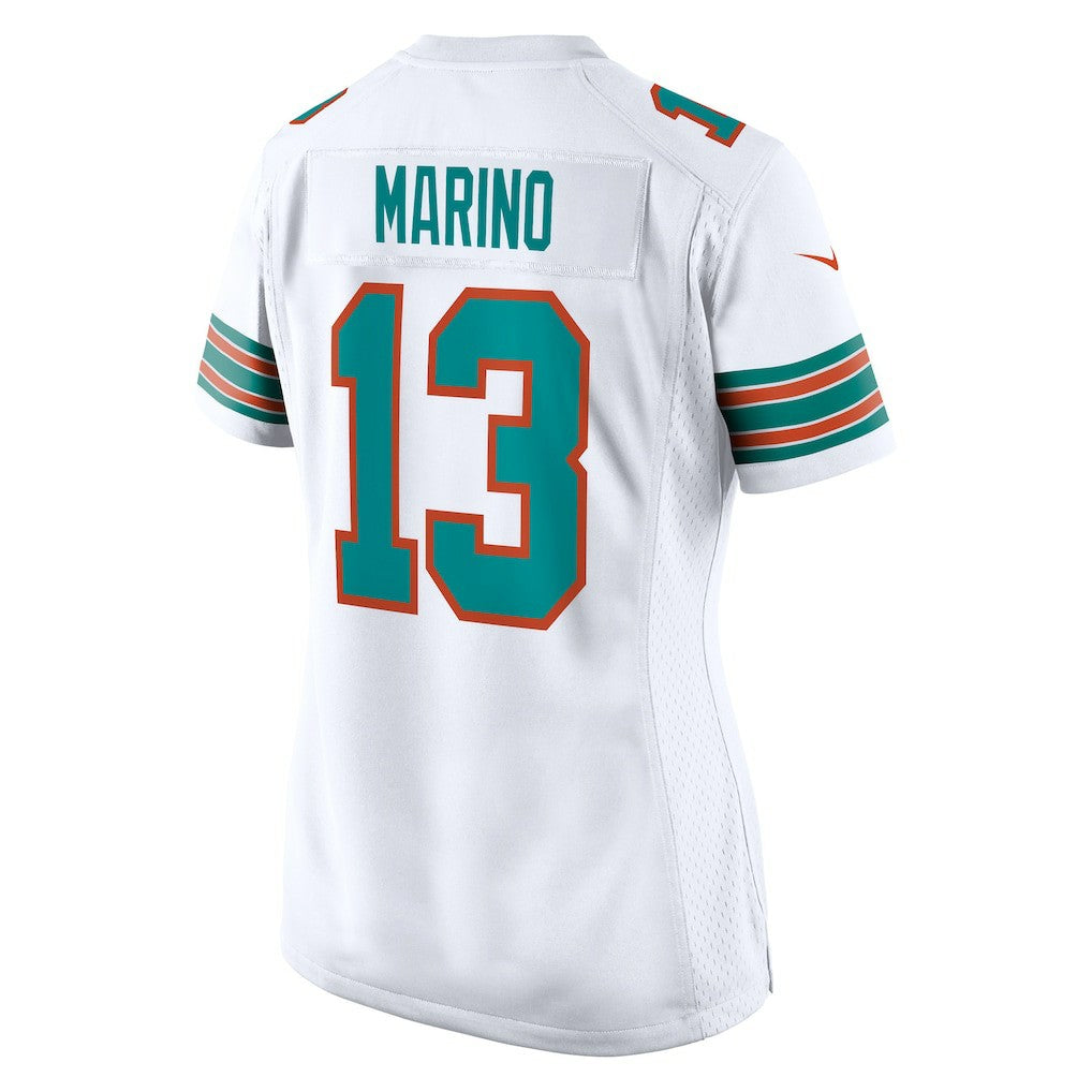 Dan Marino Miami Dolphins Women's Retired Player Jersey - White cheap