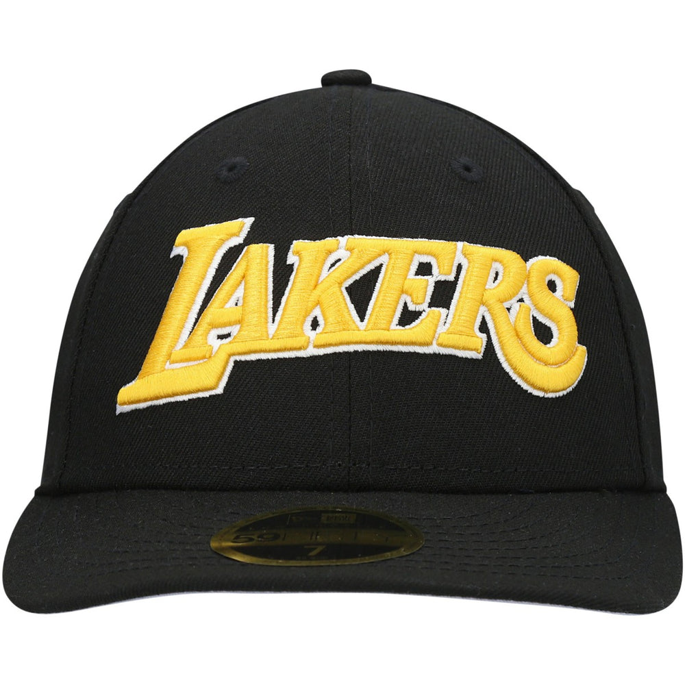 Los Angeles Lakers Team Low Profile 59FIFTY Fitted Hat - Black online