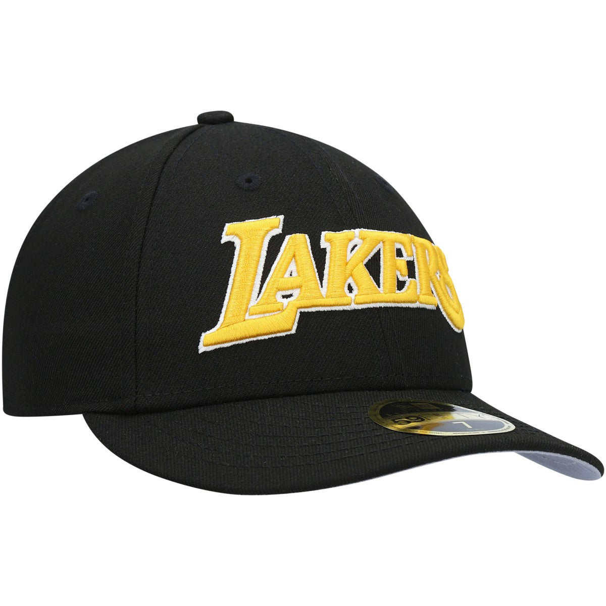 Los Angeles Lakers Team Low Profile 59FIFTY Fitted Hat - Black online