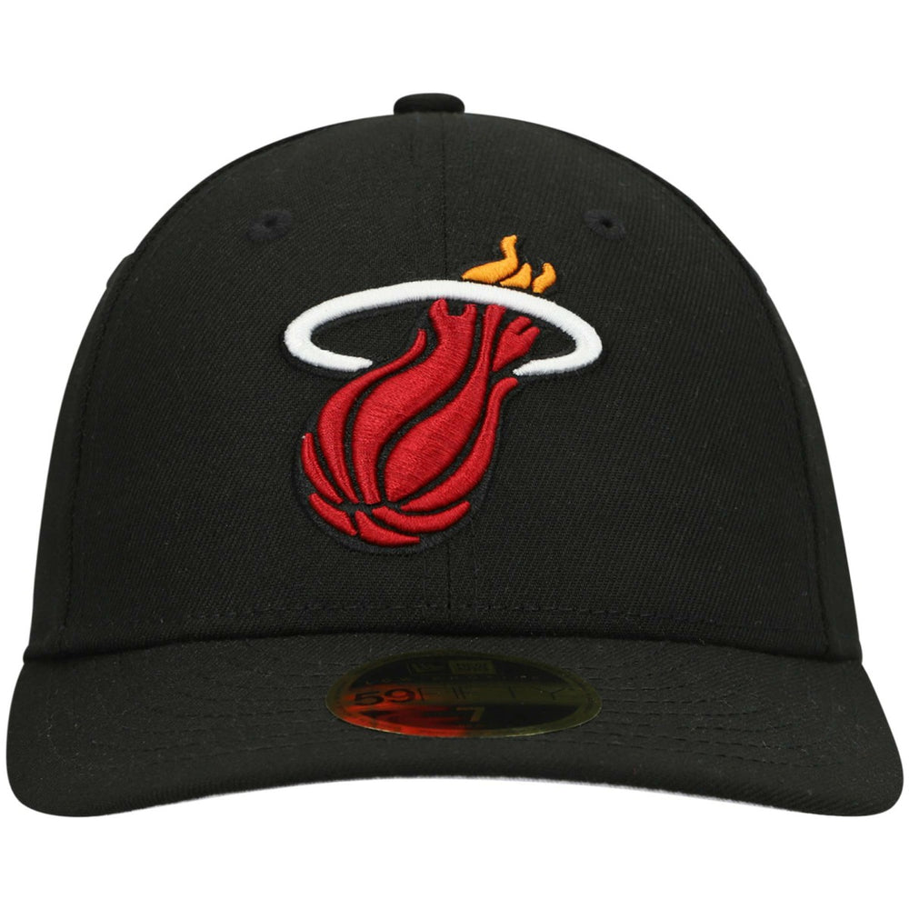 Miami Heat Team Low Profile 59FIFTY Fitted Hat - Black shop