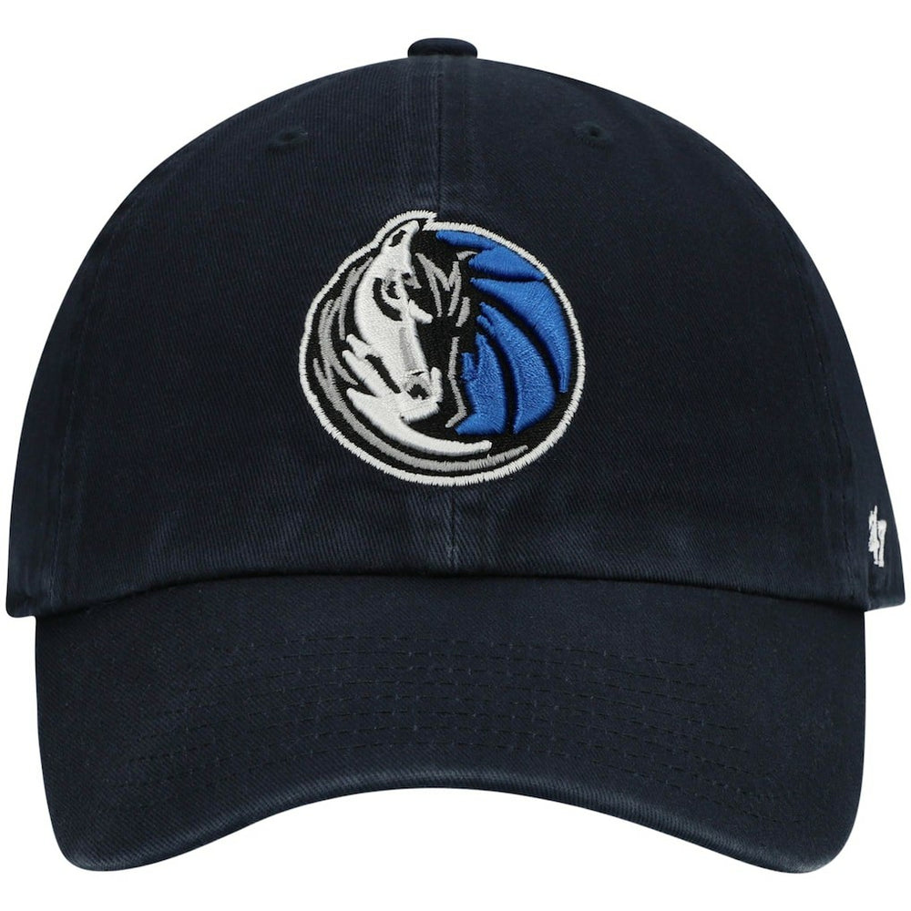 Dallas Mavericks '47 Core Logo Clean Up Adjustable Hat sale - Navy shop