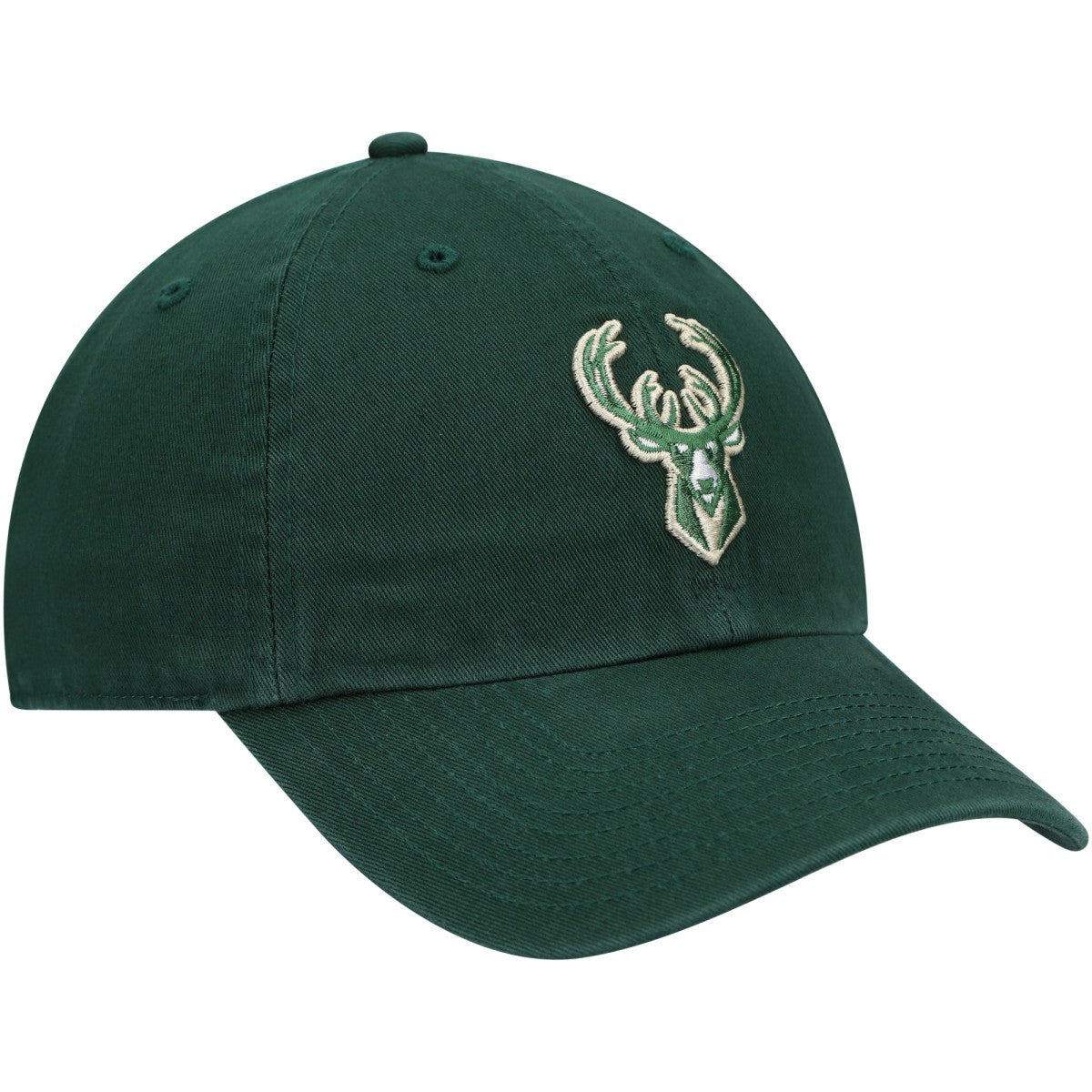 Milwaukee Bucks '47 Core Logo Clean Up Adjustable Hat - Hunter Green online