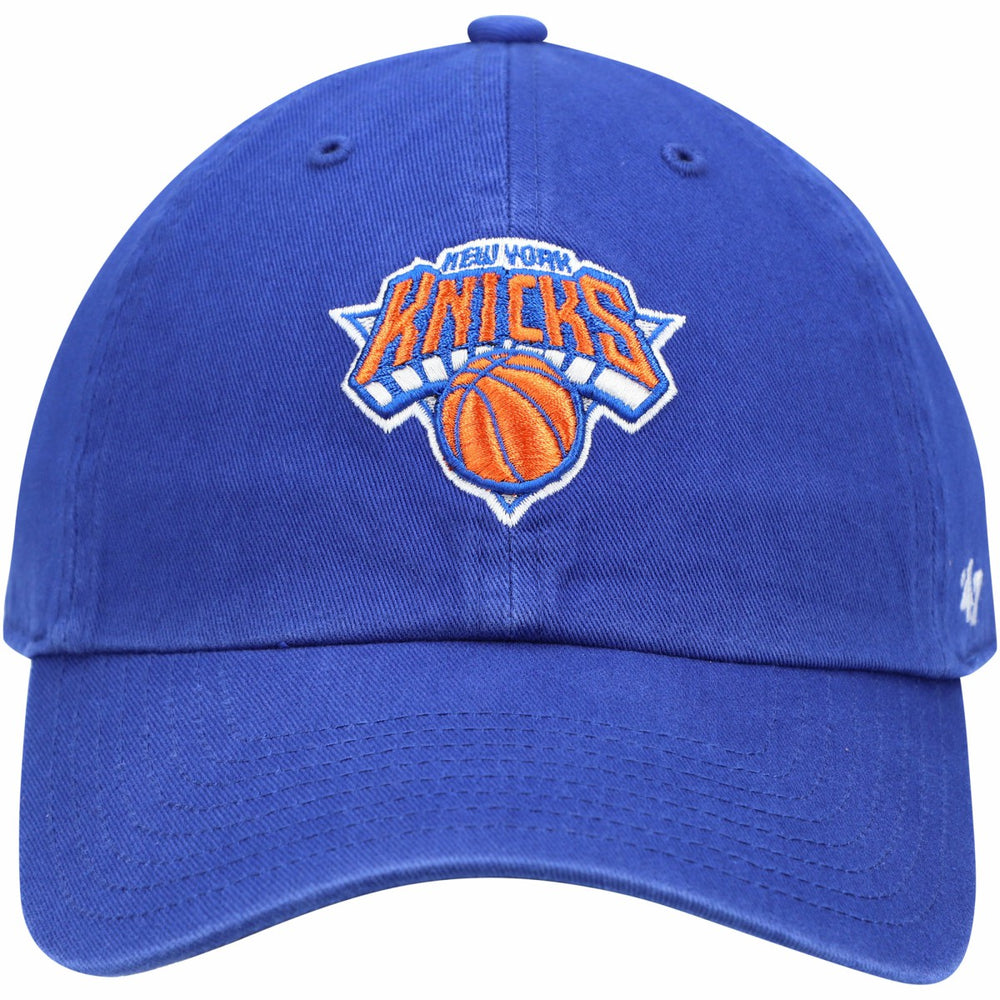 New York Knicks '47 Core Logo Clean Up Adjustable Hat - Blue shop