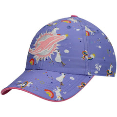 Miami Dolphins '47 Girls Preschool Unicorn Clean Up Adjustable Hat - Purple cheap