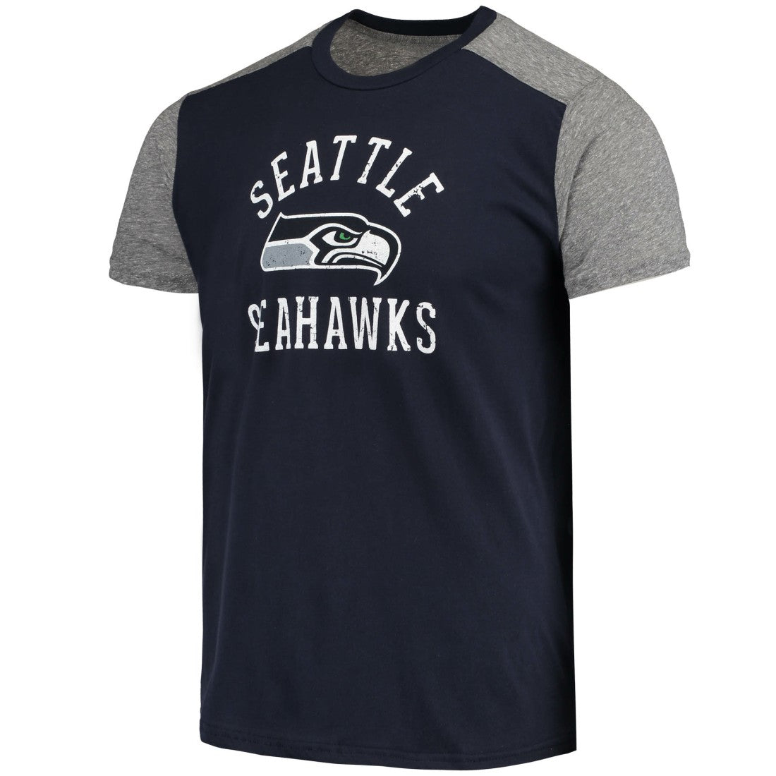 Seattle Seahawks Majestic Threads Field Goal Slub T-Shirt - College Navy/Gray outlet