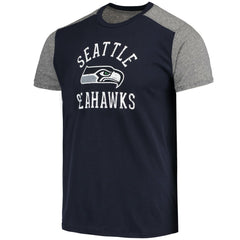 Seattle Seahawks Majestic Threads Field Goal Slub T-Shirt - College Navy/Gray outlet