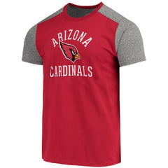 Arizona Cardinals Majestic Threads Field Goal Slub T-Shirt - Cardinal/Gray outlet