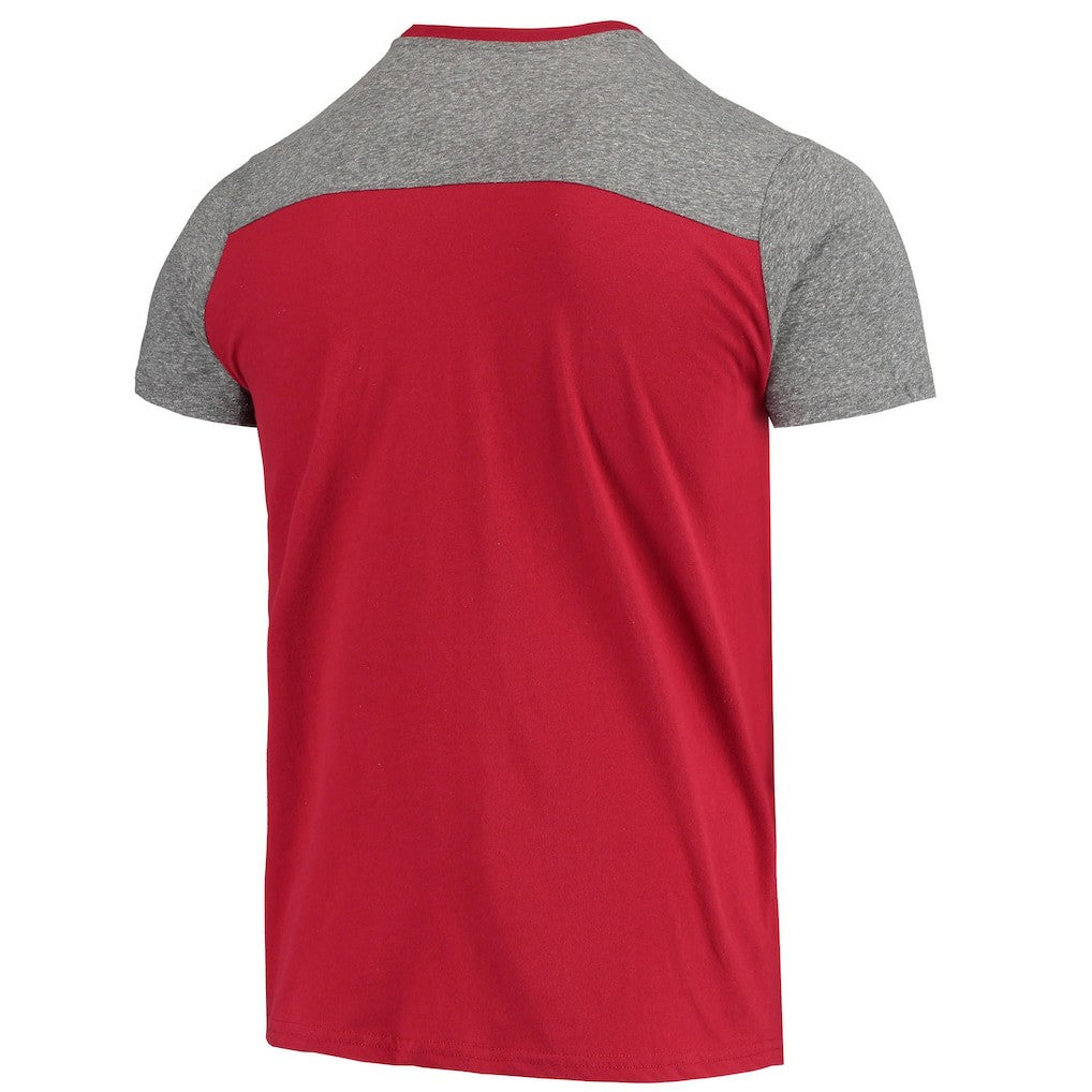 Arizona Cardinals Majestic Threads Field Goal Slub T-Shirt - Cardinal/Gray outlet