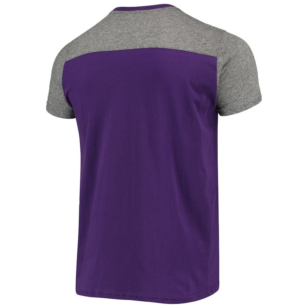 Minnesota Vikings Majestic Threads Field Goal Slub T-Shirt - Purple/Gray online