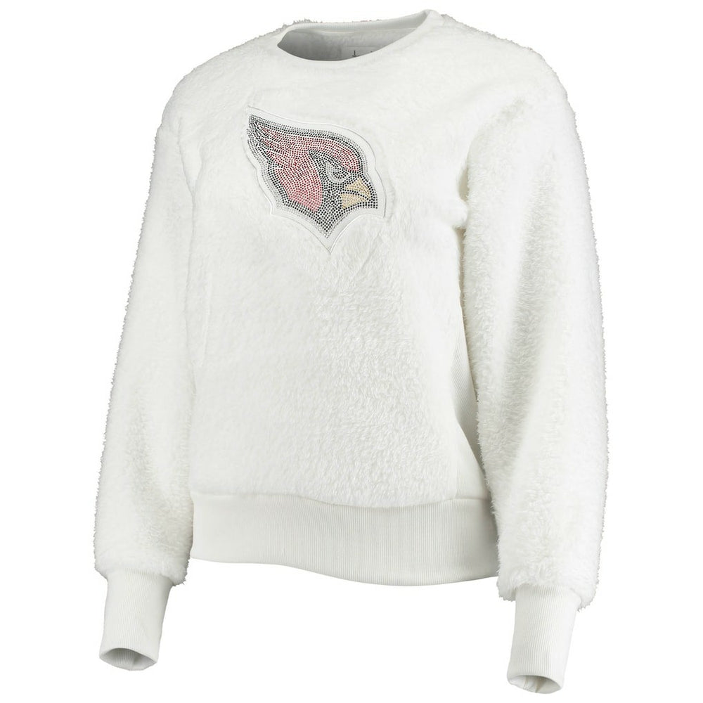 Arizona Cardinals Touch Women's Milestone Tracker Pullover Sweatshirt - White for sale