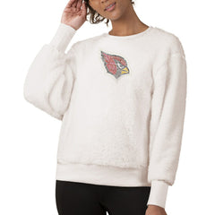 Arizona Cardinals Touch Women's Milestone Tracker Pullover Sweatshirt - White for sale