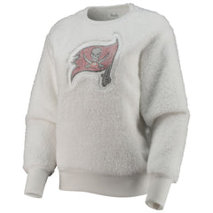 Tampa Bay Buccaneers Touch Women's Milestone Tracker Pullover Sweatshirt - White sale