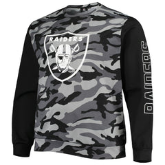 Las Vegas Raiders FOCO Camo Long Sleeve T-Shirt - Black sale