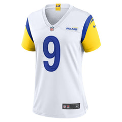 Matthew Stafford Los Angeles Rams Women's Alternate Game Jersey - White on sale