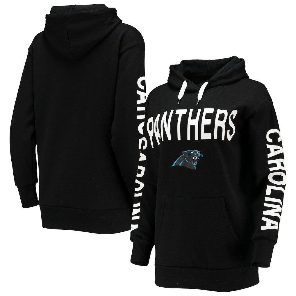 Carolina Panthers G-III 4Her by Carl Banks Women's Extra Point Pullover Hoodie - Black outlet