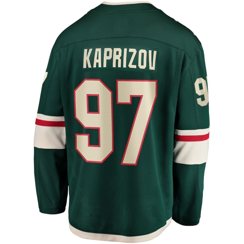 Kirill Kaprizov Minnesota Wild Fanatics Home Breakaway Replica Jersey - Green Jerseys