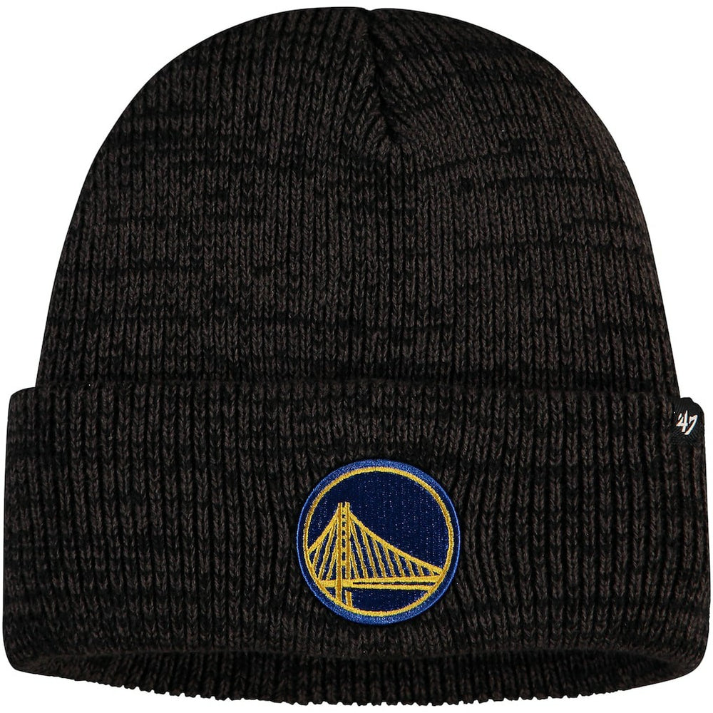 Golden State Warriors '47 Brain Freeze Cuffed Knit Hat sale - Black outlet