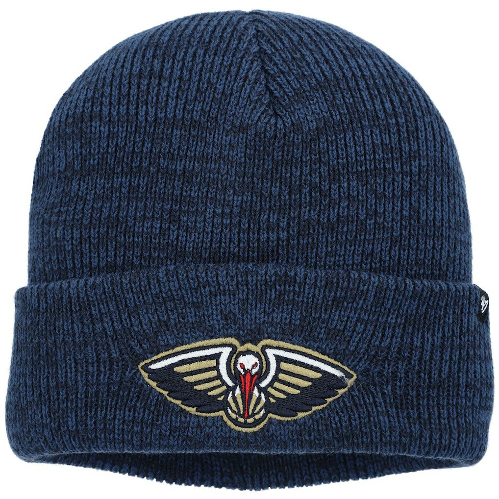 New Orleans Pelicans '47 Brain Freeze Cuffed Knit Hat - Navy outlet