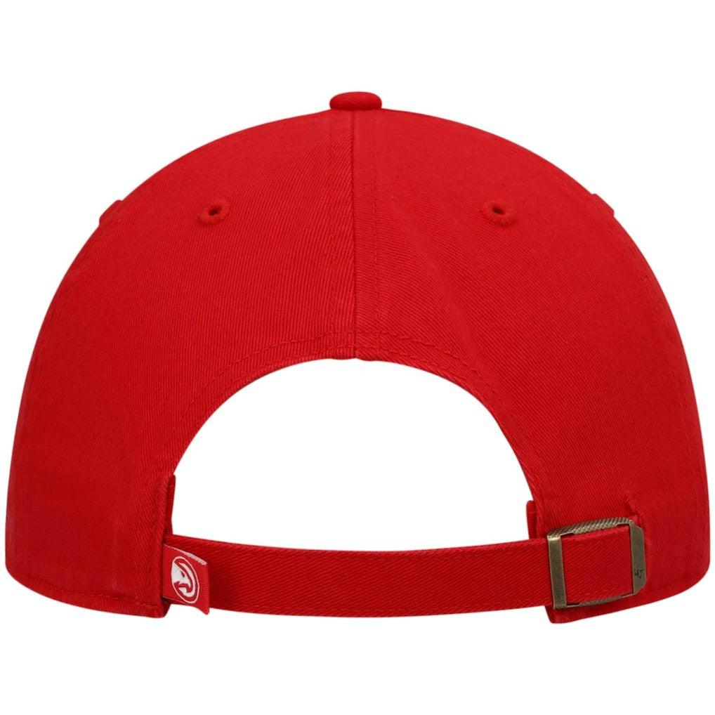 Atlanta Hawks '47 Core Logo Clean Up Adjustable Hat - Red on sale