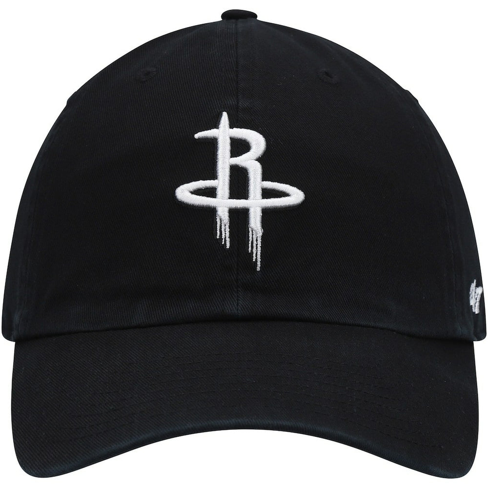 Houston Rockets '47 Core Logo Clean Up Adjustable Hat sale - Black on sale