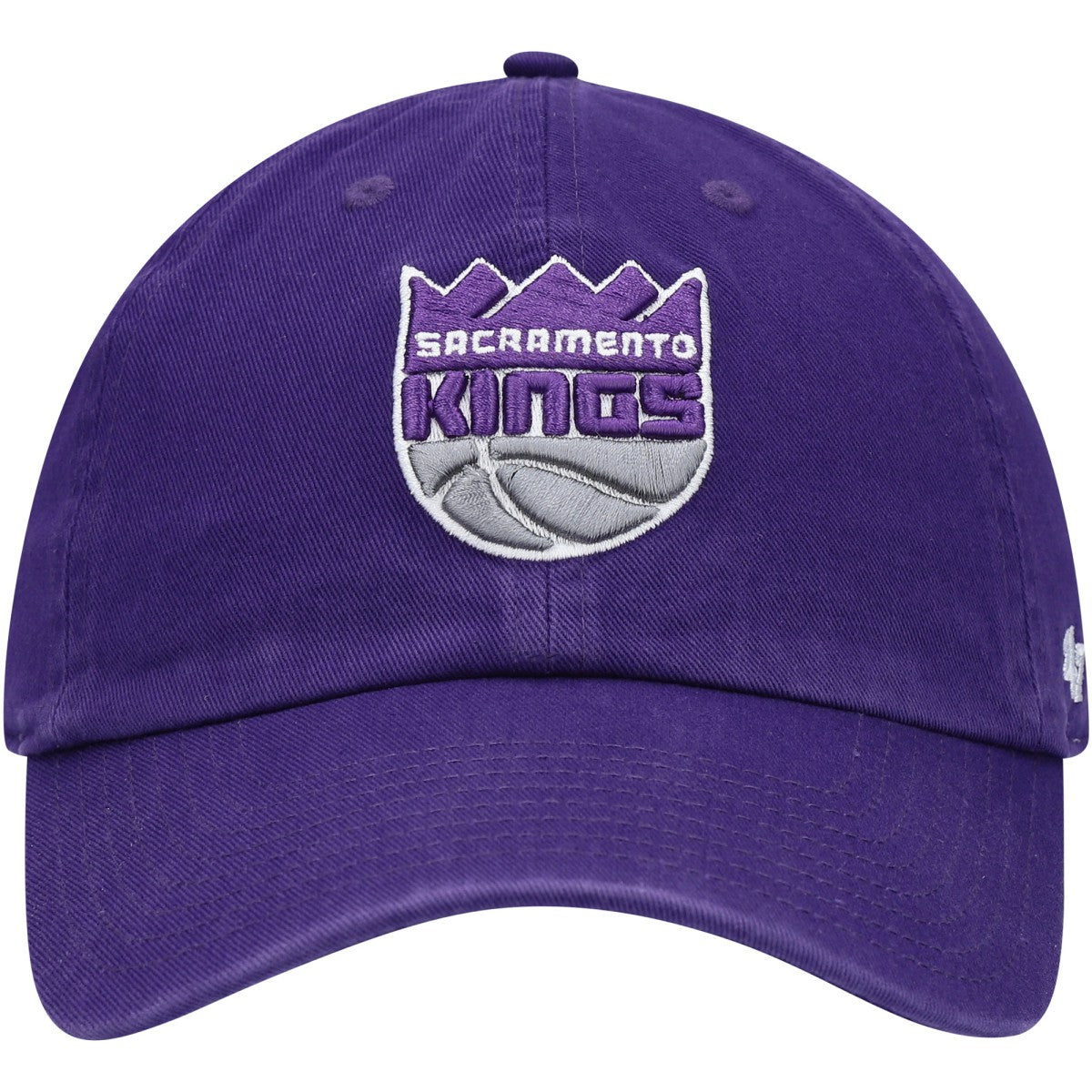 Sacramento Kings '47 Core Logo Clean Up Adjustable Hat - Purple discount