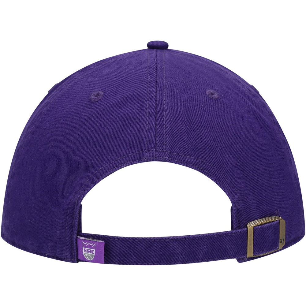 Sacramento Kings '47 Core Logo Clean Up Adjustable Hat - Purple discount