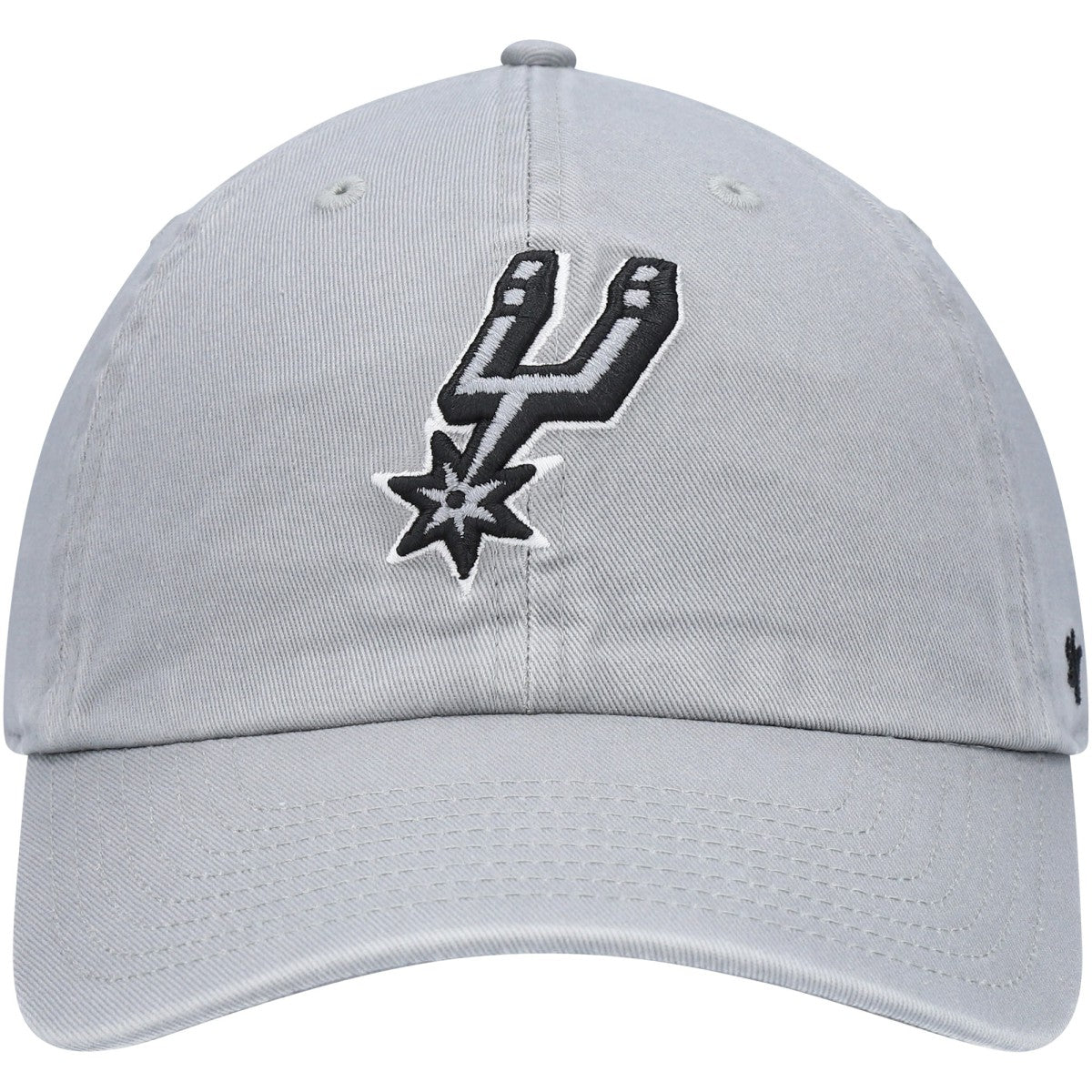 San Antonio Spurs '47 Core Logo Clean Up Adjustable Hat - Gray for sale