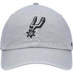 San Antonio Spurs '47 Core Logo Clean Up Adjustable Hat - Gray for sale