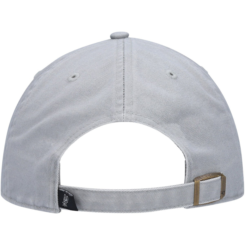 San Antonio Spurs '47 Core Logo Clean Up Adjustable Hat - Gray for sale
