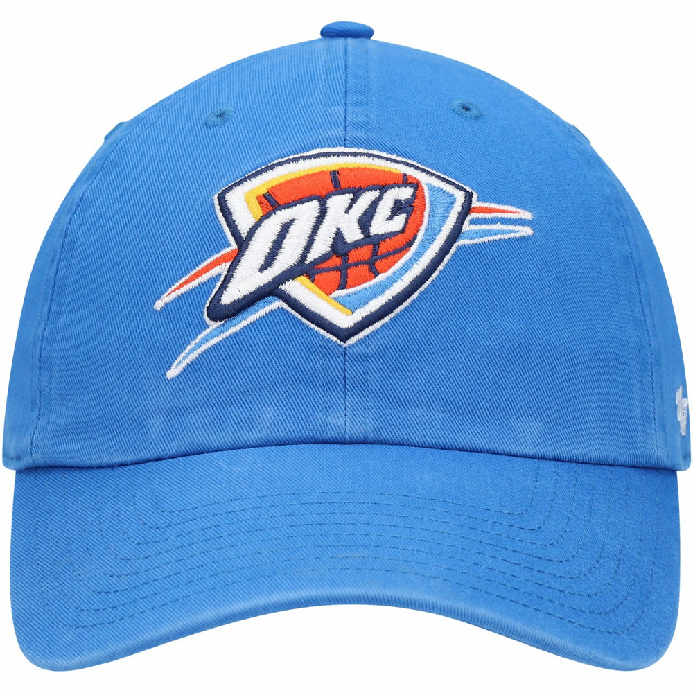 Oklahoma City Thunder '47 Core Logo Clean Up Adjustable Hat - Blue on sale