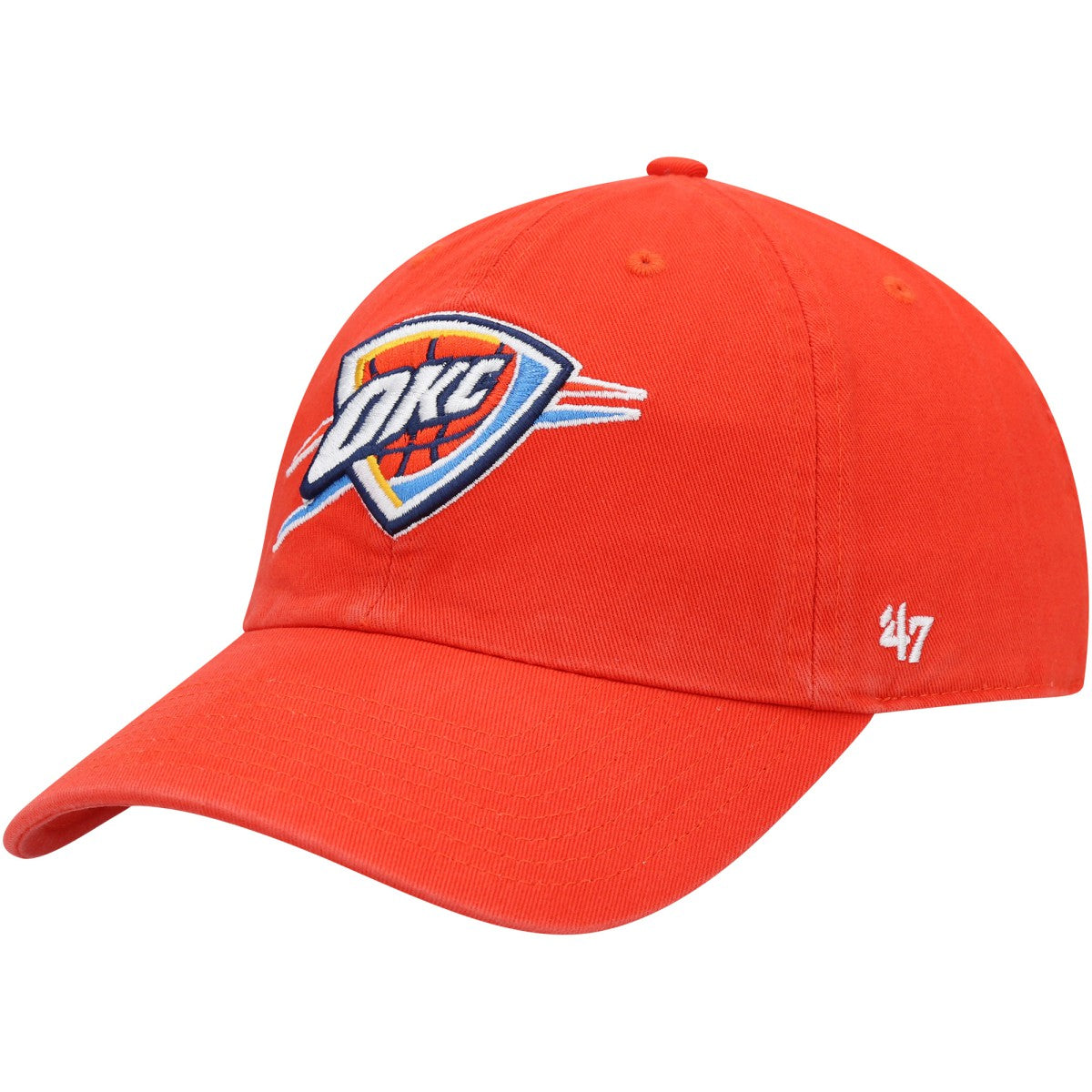Oklahoma City Thunder '47 Core Logo Clean Up Adjustable Hat - Orange shop