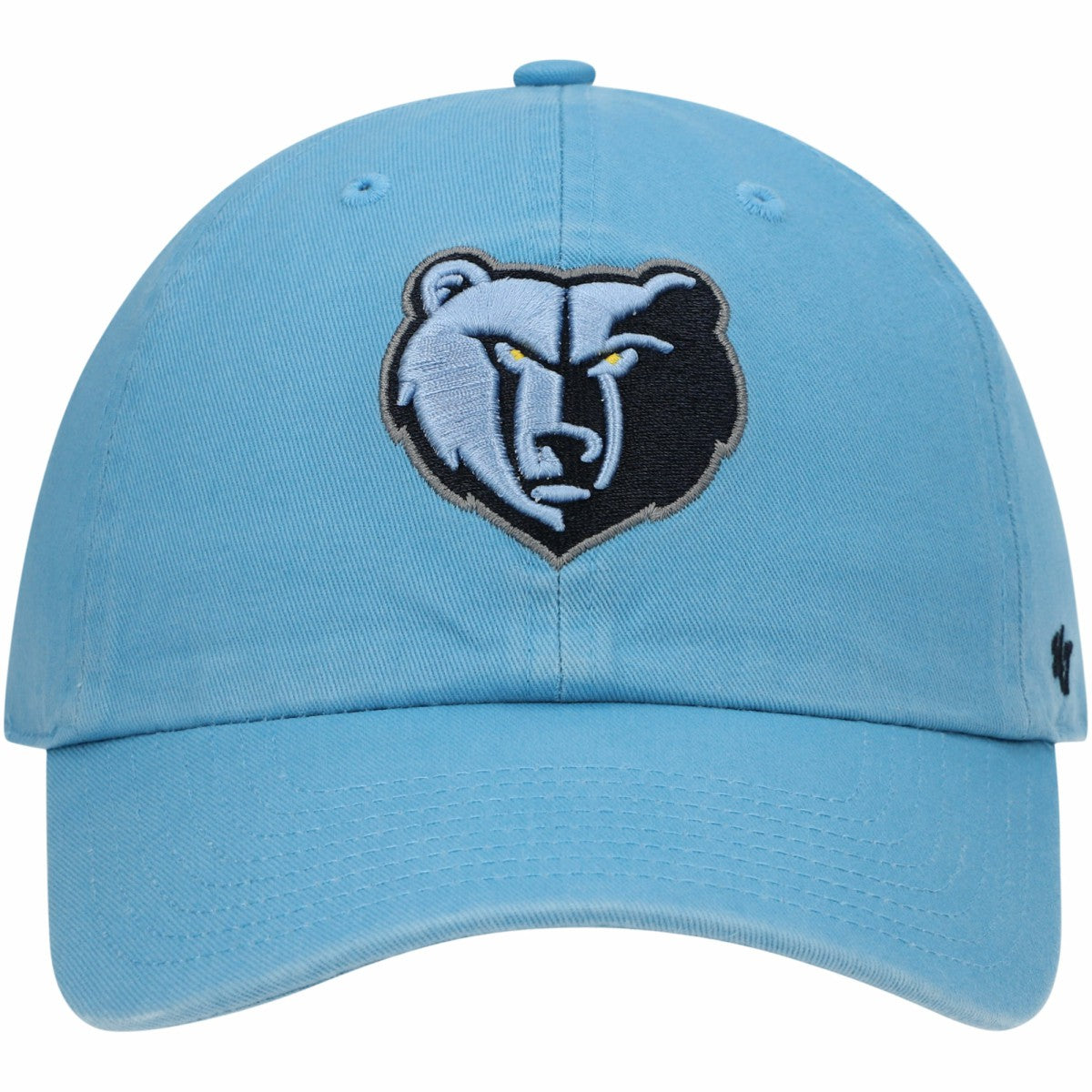 Memphis Grizzlies '47 Core Logo Clean Up Adjustable Hat - Light Blue sale
