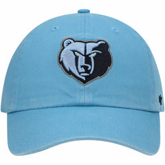 Memphis Grizzlies '47 Core Logo Clean Up Adjustable Hat - Light Blue sale