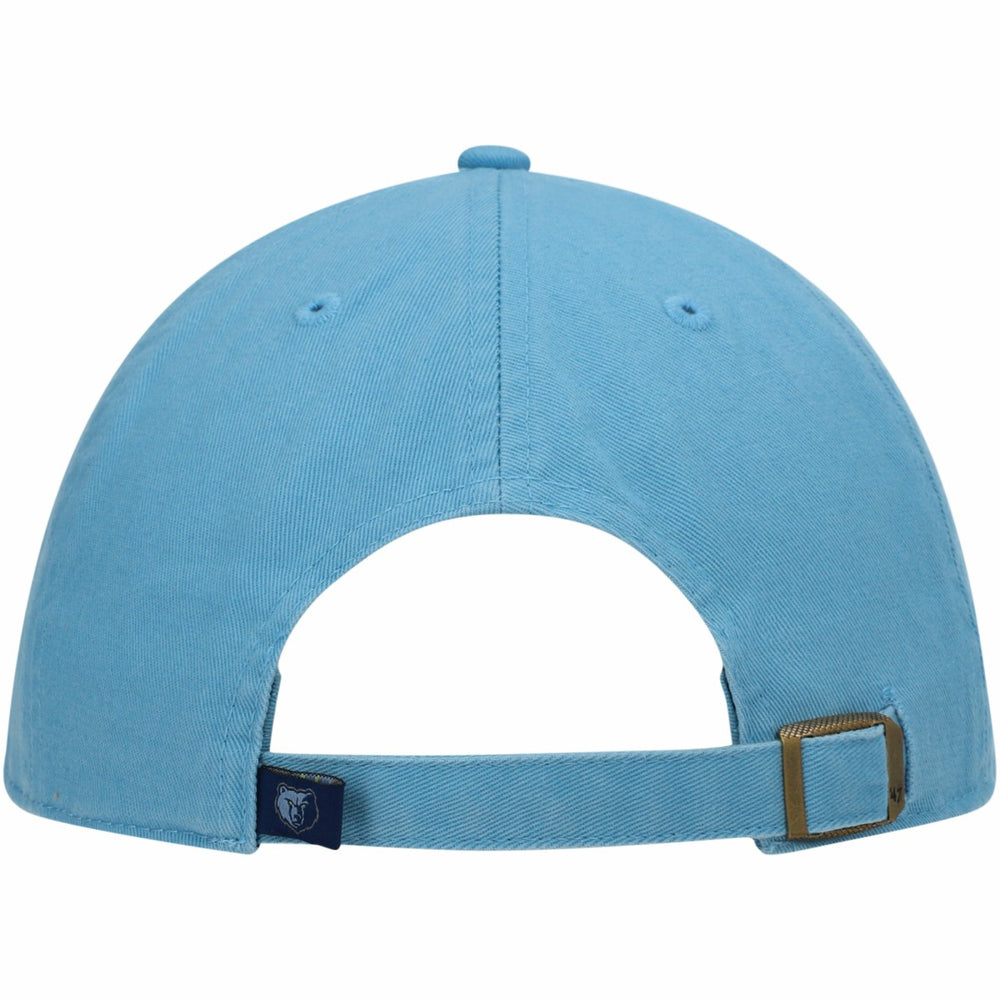 Memphis Grizzlies '47 Core Logo Clean Up Adjustable Hat - Light Blue sale