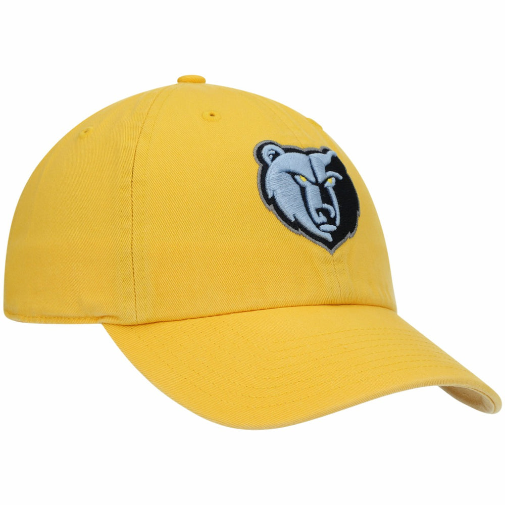 Memphis Grizzlies '47 Core Logo Clean Up Adjustable Hat - Gold outlet