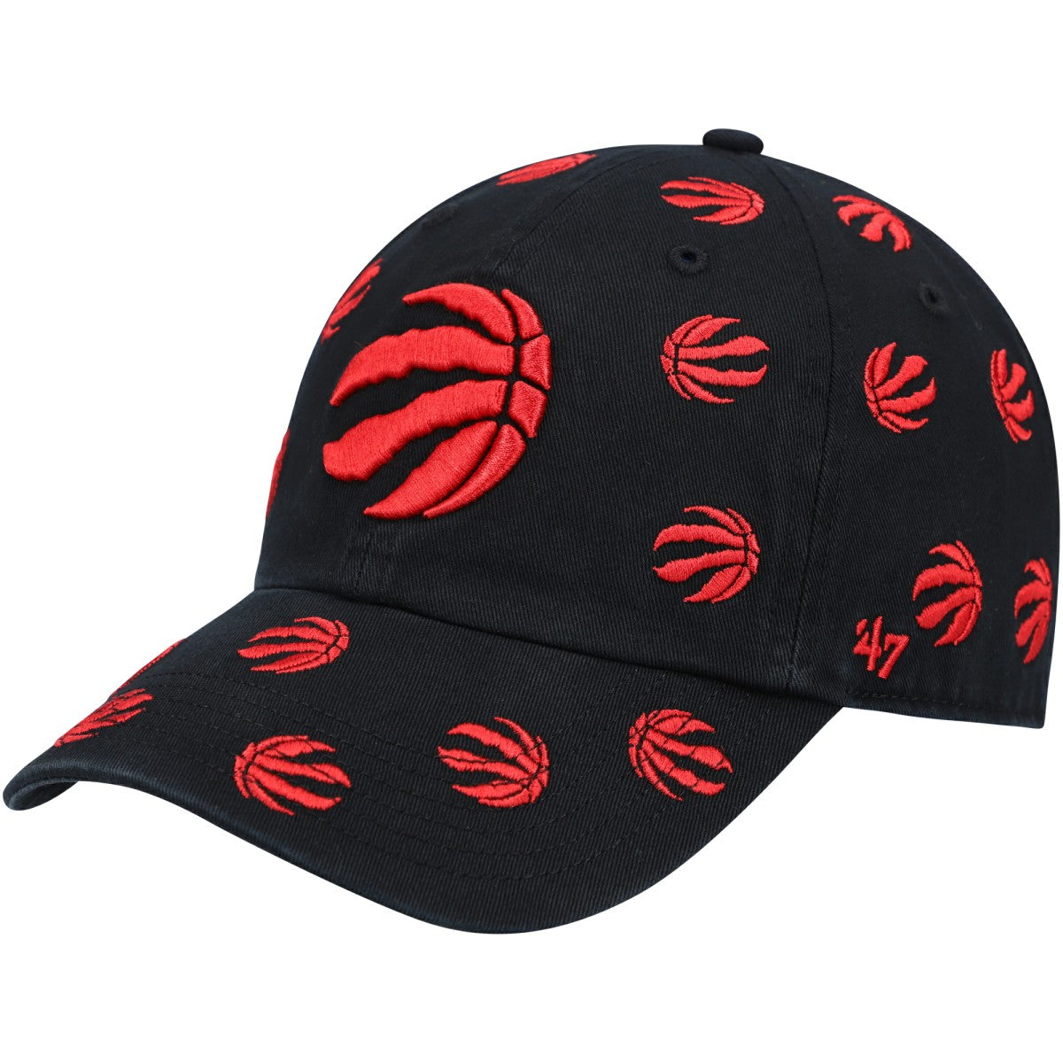 Toronto Raptors '47 Confetti Cleanup Adjustable Hat - Black discount