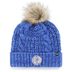 Dallas Mavericks '47 Women's Meeko Cuffed Knit Hat with Pom sale - Blue sale