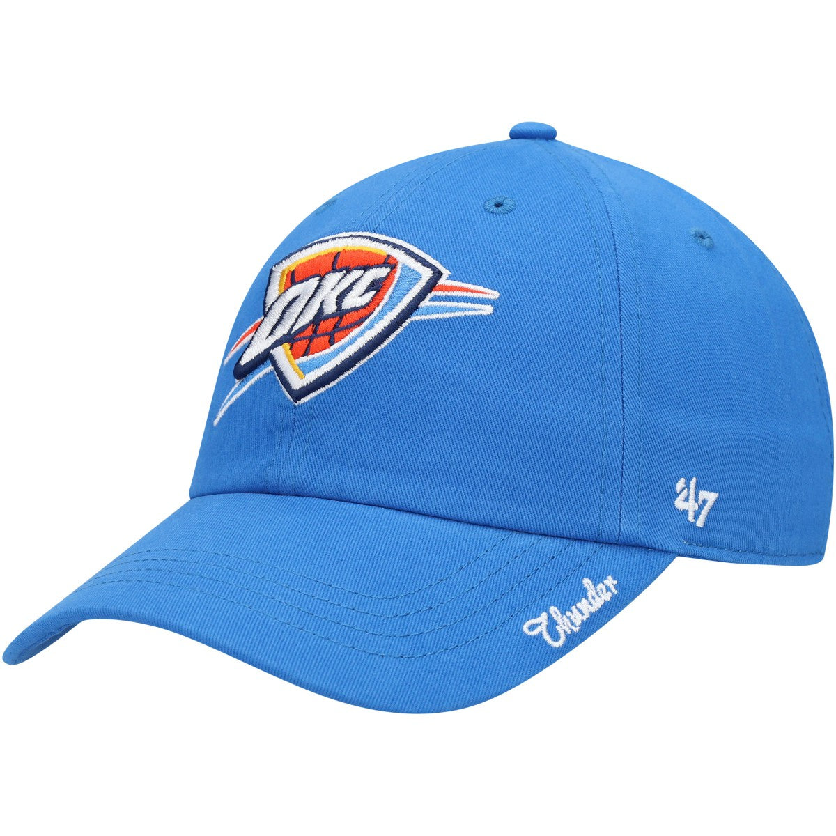 Oklahoma City Thunder '47 Women's Miata Clean Up Logo Adjustable Hat - Blue for sale