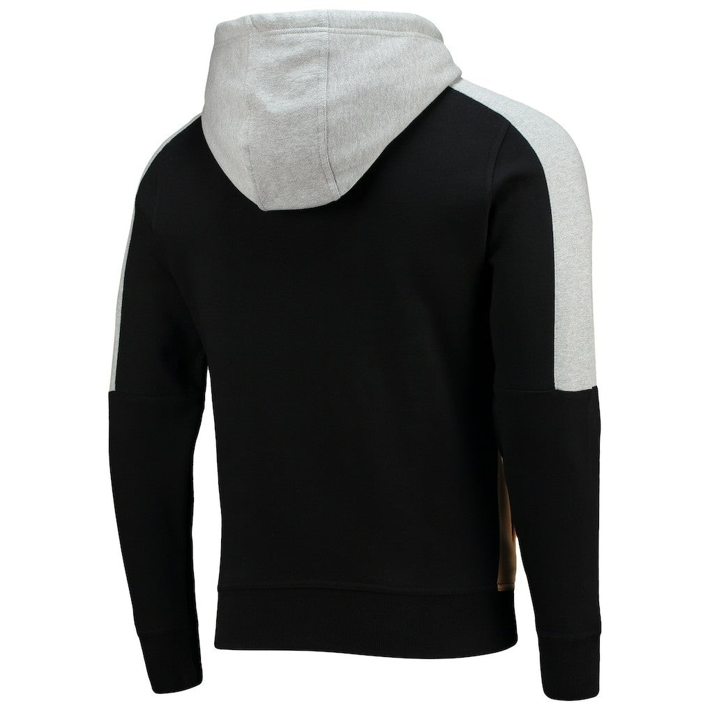 New Orleans Saints Starter Playoffs Color Block Full-Zip Hoodie - Black/Gold on sale