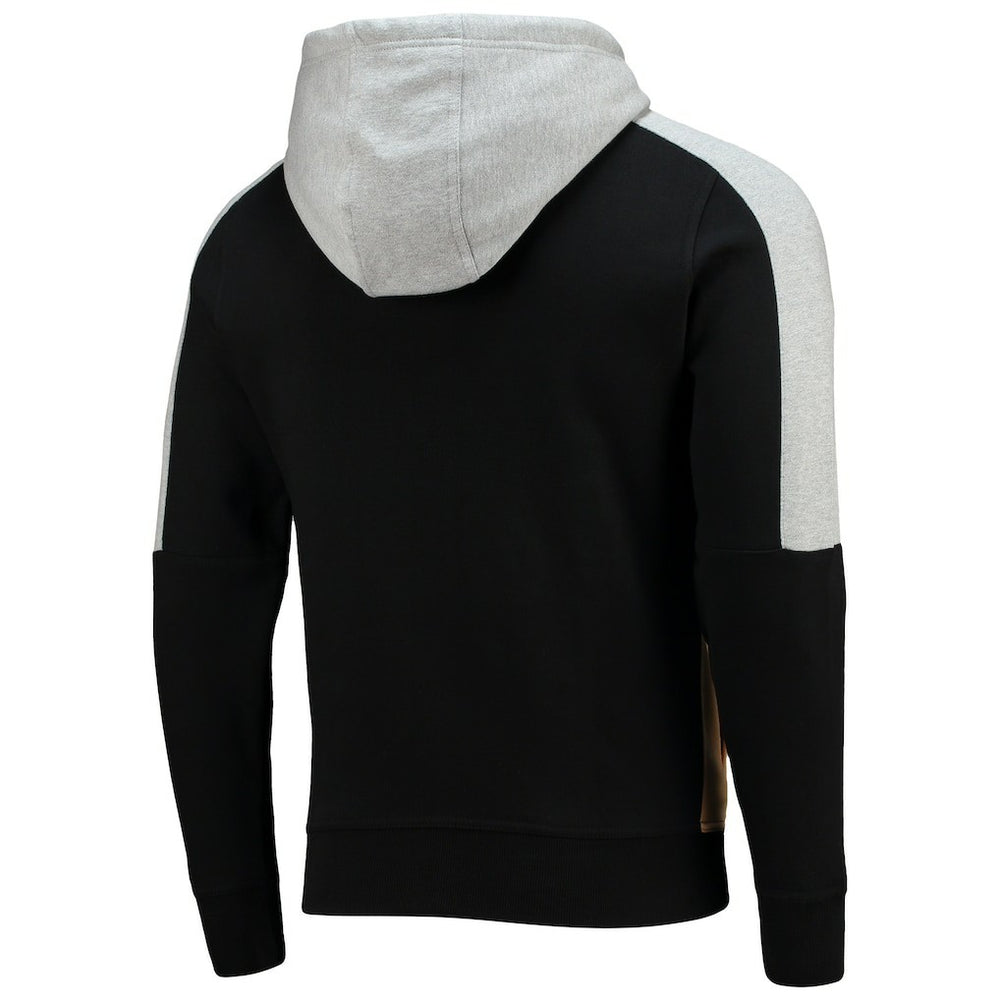 New Orleans Saints Starter Playoffs Color Block Full-Zip Hoodie - Black/Gold on sale