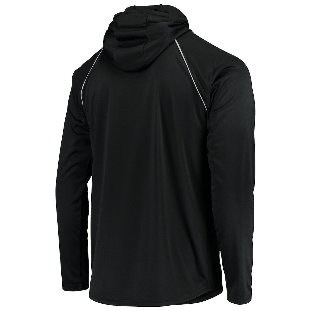 Las Vegas Raiders Starter Throwback Raglan Hoodie Long Sleeve T-Shirt - Black online