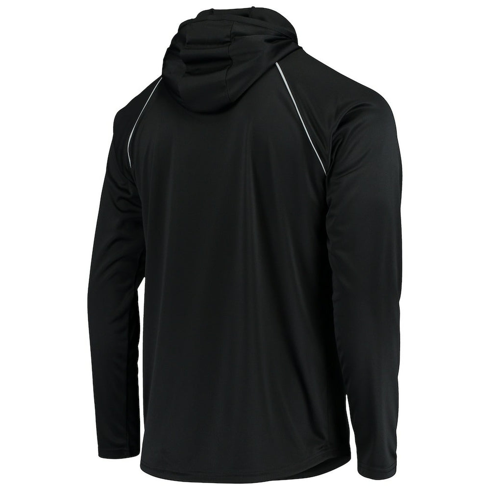 Las Vegas Raiders Starter Throwback Raglan Hoodie Long Sleeve T-Shirt - Black online